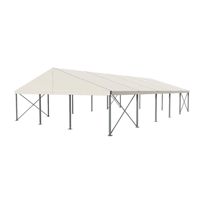 50' Wide Clear Span A-Frame Tent, Aluminum Frame