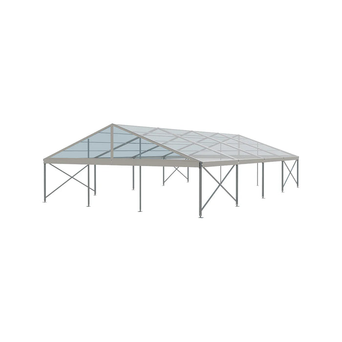 40' Wide Clear Span A-Frame Tent, Aluminum Frame