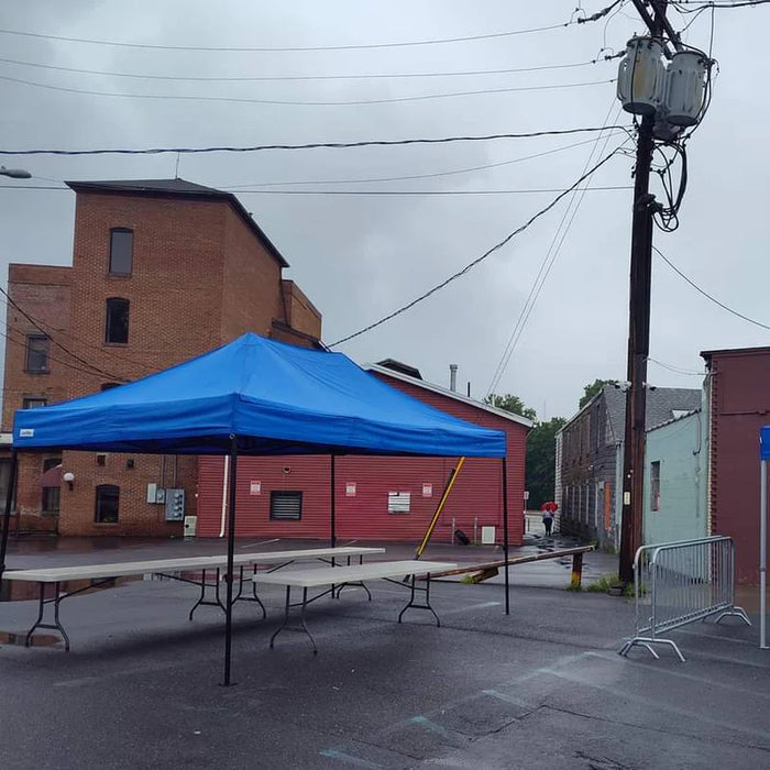 10' x 20' Pop-up Tent Canopy Steel Frame X5 Explorer