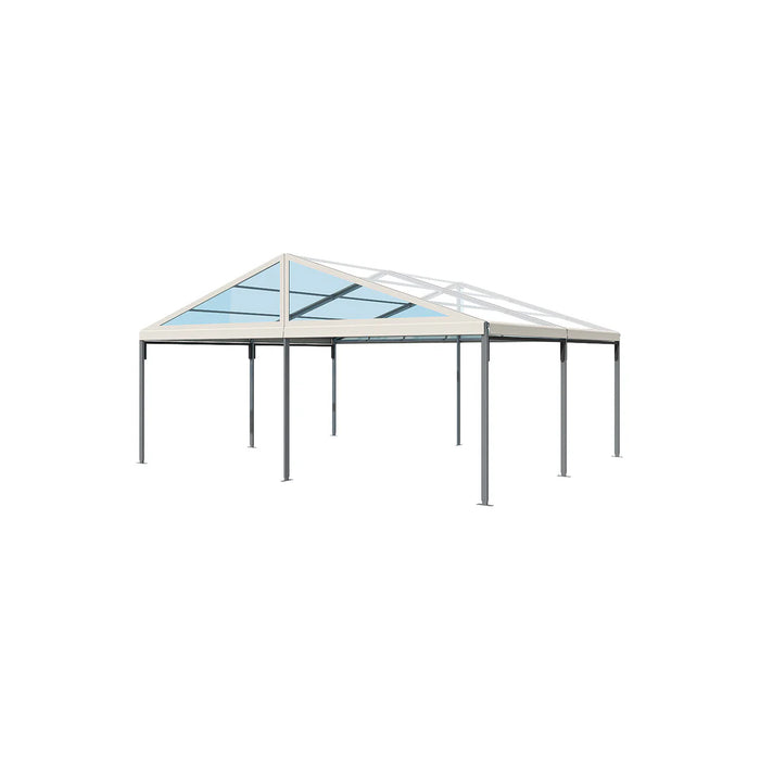 26' Wide Clear Span A-Frame Tent, Aluminum Frame