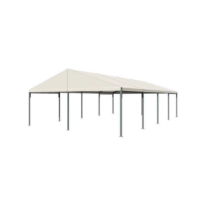 26' Wide Clear Span A-Frame Tent, Aluminum Frame