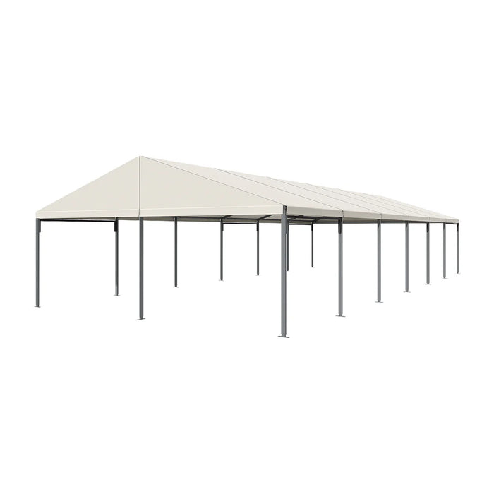 26' Wide Clear Span A-Frame Tent, Aluminum Frame
