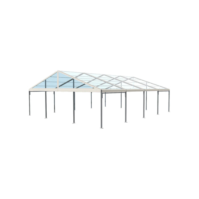 33' Wide Clear Span A-Frame Tent, Aluminum Frame