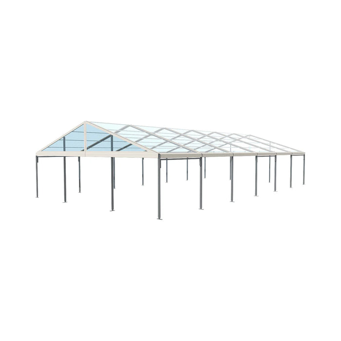 33' Wide Clear Span A-Frame Tent, Aluminum Frame