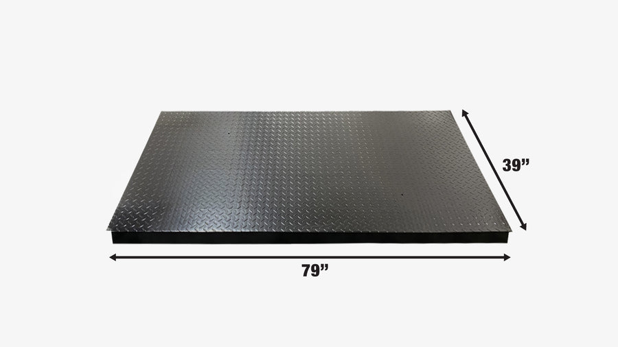 TMG Industrial Balance au sol haute capacité 10 tonnes, affichage numérique, capacité 22 000 lb, 110 V/60 Hz, tare pleine capacité, suivi automatique du zéro, TMG-FS10