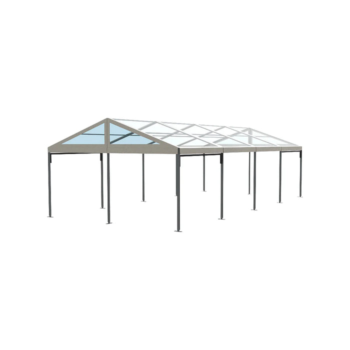 20' Wide Clear Span A-Frame Tent, Aluminum Frame