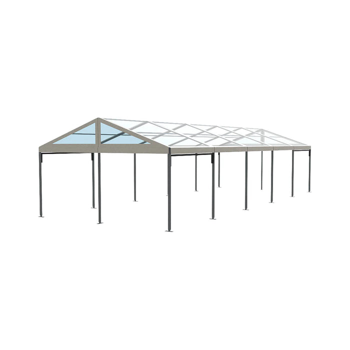 20' Wide Clear Span A-Frame Tent, Aluminum Frame