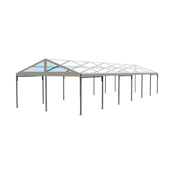 20' Wide Clear Span A-Frame Tent, Aluminum Frame