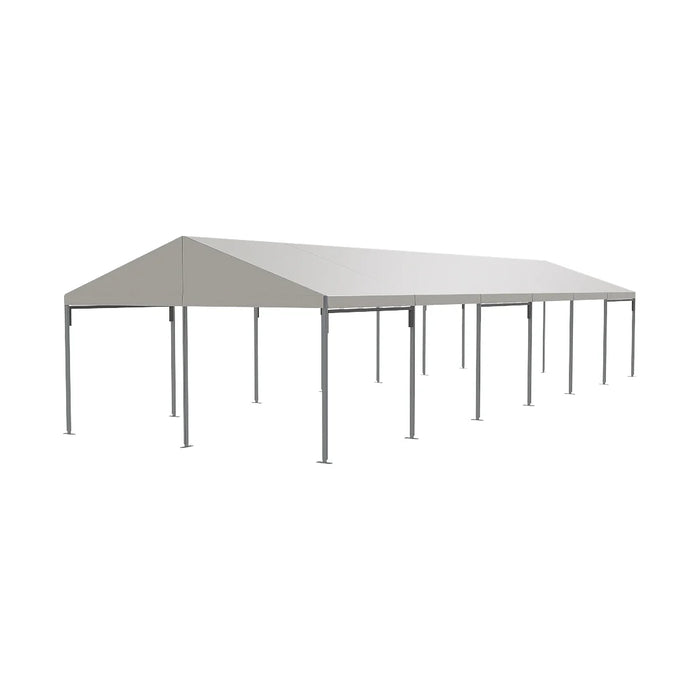 20' Wide Clear Span A-Frame Tent, Aluminum Frame