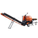 TMG-GLS16 firewood splitter processor with 15 HP engine, 20 ton splitting force and foldable conveyor
