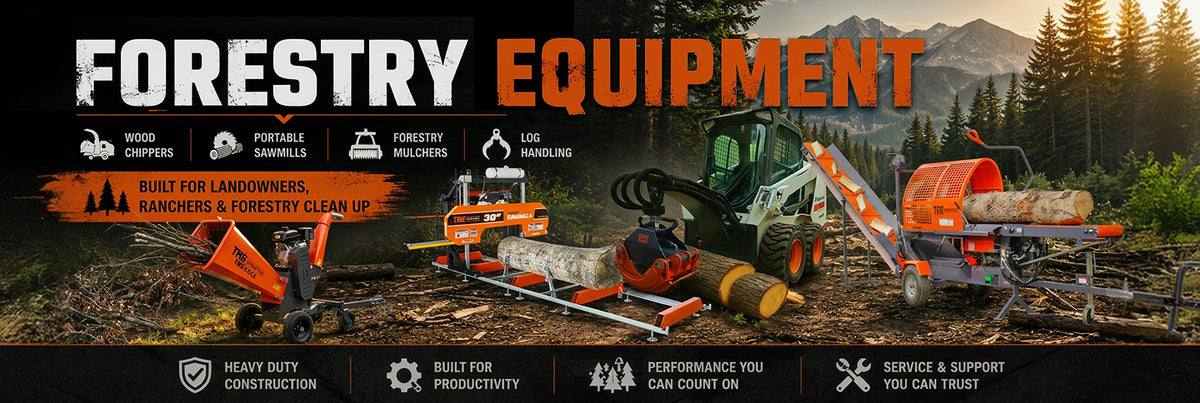 Forestry equipment range