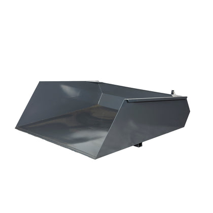 Godet à neige pour chariot élévateur, capacité de travail de 162,56 cm x 139,7 cm, angle de déversement de 90°, conception à bords biseautés, TMG-FSB64