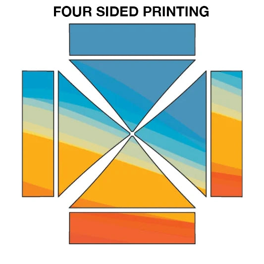 13' x 13' Custom Printed Marquee Tent Canopy - Four Sided Printing