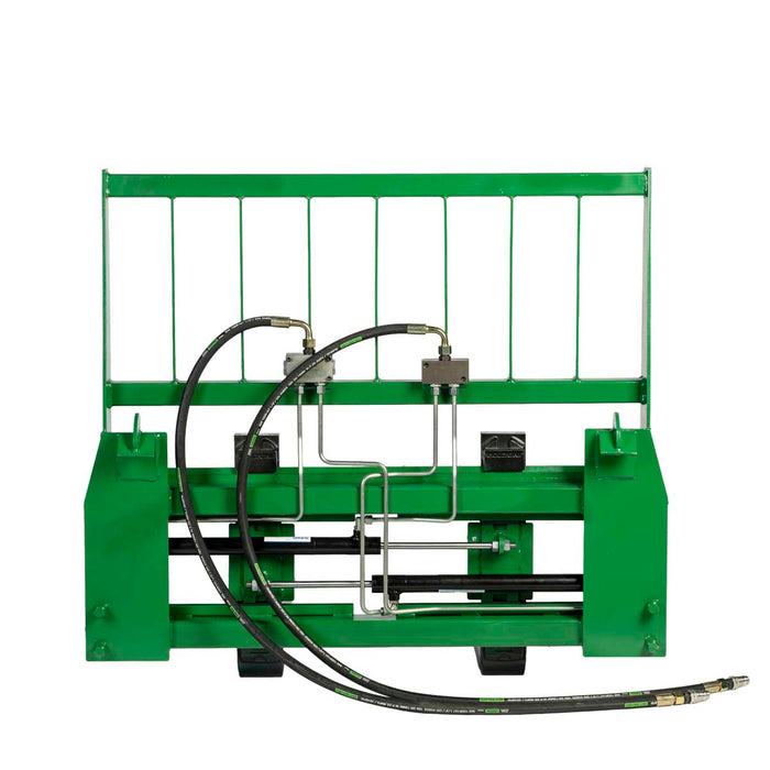 48" Pallet Fork with Hydraulic Side Shift for Tractor Loader, John Deere Hook & Pin Mount, Class II Forks, 4,200 lbs Capacity, TMG-TPF48JDS
