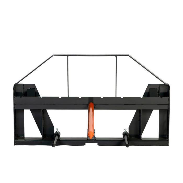 49" Hay Spear and Stabilizers, Hay Frame Attachment, 3000 lb Load Capacity, Global Euro / John Deere Euro Mount, TMG-THS49GEJD