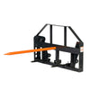 49" Hay Spear and Stabilizers, Hay Frame Attachment, 3000 lb Load Capacity, Global Euro / John Deere Euro Mount, TMG-THS49GEJD