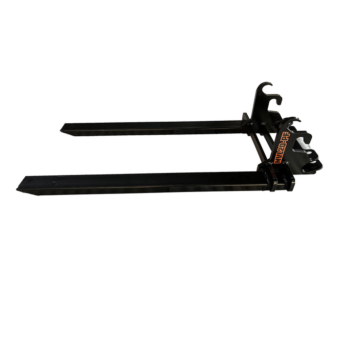 31-1/2" Pallet Fork, Heavy-duty High-Strength Steel, Works for TMG-MVL16 & TMG-MVL20 Stand-on Skid Steer, TMG-MVL20-PF