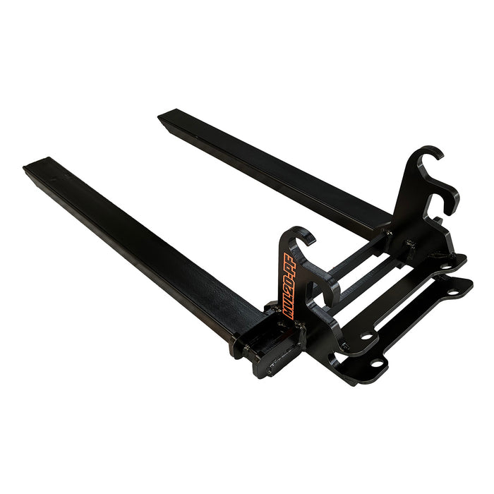 31-1/2" Pallet Fork, Heavy-duty High-Strength Steel, Works for TMG-MVL16 & TMG-MVL20 Stand-on Skid Steer, TMG-MVL20-PF