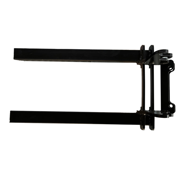 31-1/2" Pallet Fork, Heavy-duty High-Strength Steel, Works for TMG-MVL16 & TMG-MVL20 Stand-on Skid Steer, TMG-MVL20-PF