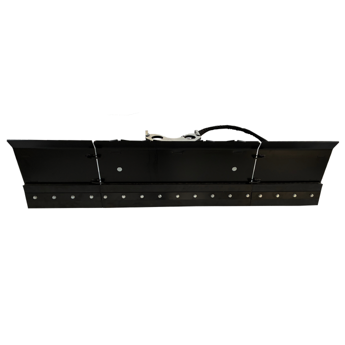 63" Snow Blade, G 3/8" Hydraulic Hoses and Flat Quick Couplers, Wear-resistance Rubber Cutting-edge, Works for TMG-MVL16 & TMG-MVL20 Stand-on Skid Steer, TMG-MVL20-SB