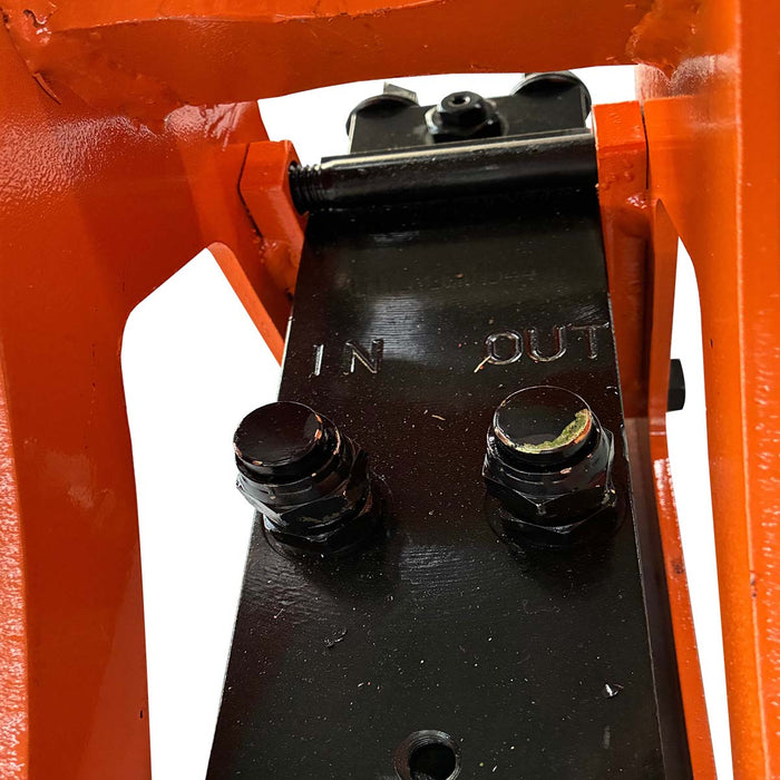 1-3/8" Hydraulic Breaker, ½" Hydraulic Hoses and Flat Quick Couplers, Works for TMG-MVE06 & TMG-MVE07 Mini Excavators, TMG-MVE06-BR
