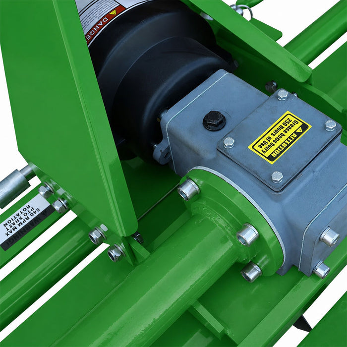 50" 3-Point PTO Rotary Tiller, Category 1 Hitch, 540 RPM, 20-50 HP Tractor, 28 Heavy-duty Tines, SF-RTL125