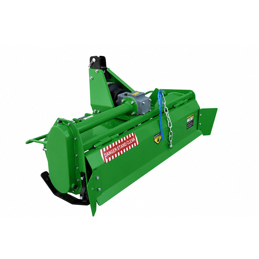 42" 3-Point PTO Rotary Tiller, Category 1 Hitch, 540 RPM, 15-35 HP Tractor, 20 Heavy-duty Tines, SF-RTL105