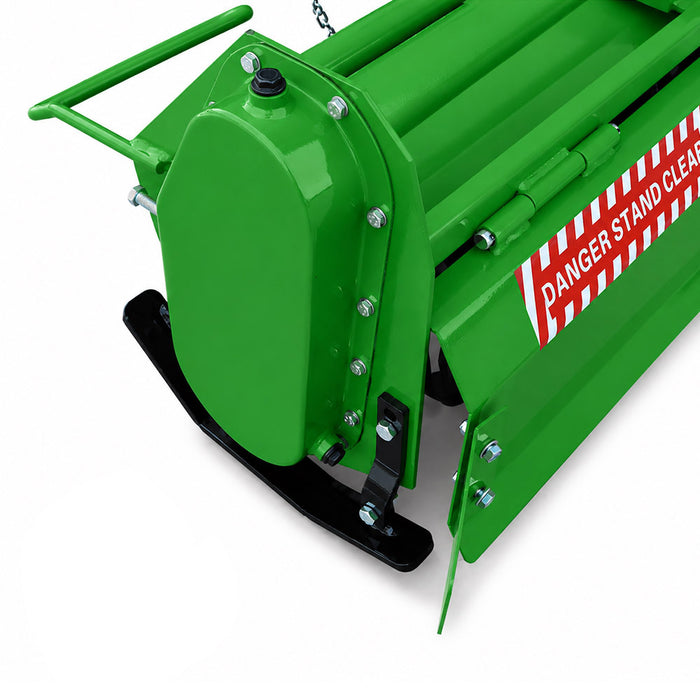 42" 3-Point PTO Rotary Tiller, Category 1 Hitch, 540 RPM, 15-35 HP Tractor, 20 Heavy-duty Tines, SF-RTL105