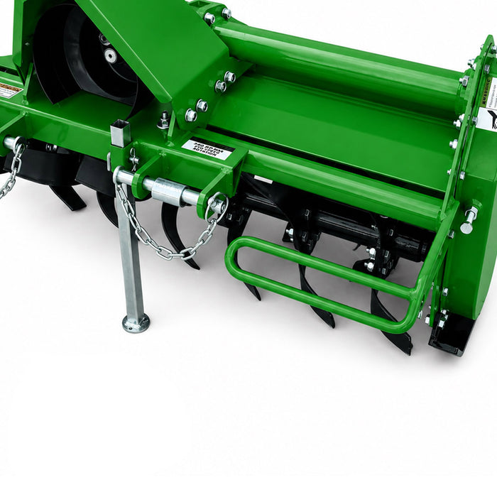 42" 3-Point PTO Rotary Tiller, Category 1 Hitch, 540 RPM, 15-35 HP Tractor, 20 Heavy-duty Tines, SF-RTL105