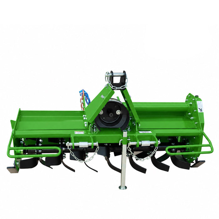 34" 3-Point PTO Rotary Tiller, Category 1 Hitch, 540 RPM, 15-35 HP Tractor, 16 Heavy-duty Tines, SF-RTL85