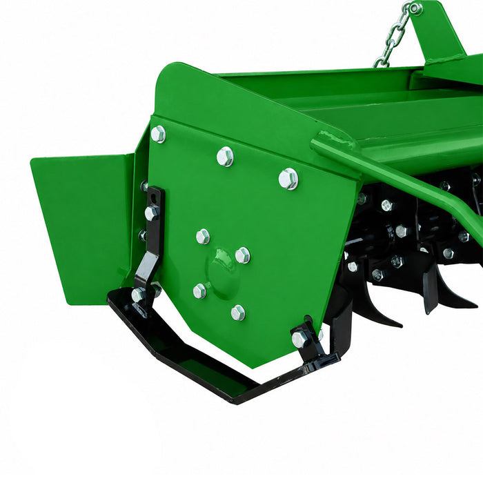 34" 3-Point PTO Rotary Tiller, Category 1 Hitch, 540 RPM, 15-35 HP Tractor, 16 Heavy-duty Tines, SF-RTL85