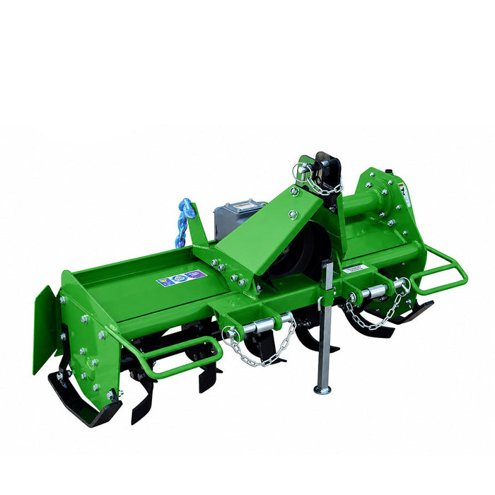 34" 3-Point PTO Rotary Tiller, Category 1 Hitch, 540 RPM, 15-35 HP Tractor, 16 Heavy-duty Tines, SF-RTL85
