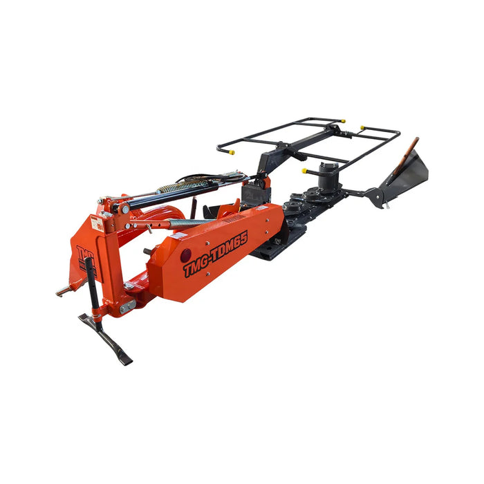 65" Disc Mower, 4 Discs, 3-Point Hitch, Category 2, PTO Shaft Included, 35-80 HP Tractor, TMG-TDM65