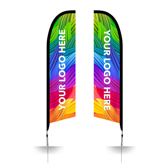 Large Size Custom Printed Feather Flag