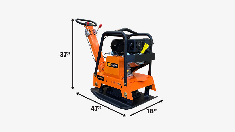 6800-lb Reversible Vibratory Plate Compactor, 9.5 HP Kohler Command Pro Engine, (Discontinued – No Longer Available) TMG-PC160K