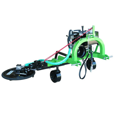 Peruzzo 24” Offset Hydraulic Rotary Side Trim Mower for 25-60 HP Tractors, 4” Cutting Heigh, MFR#: ROTO-PTO, Made in Italy