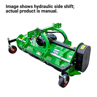 Peruzzo 71" Reversible Front & Rear Mounted Side Shift Flail Mower for 40-65 HP Tractors, MFR#: ELK 1800, Made in Italy TMG-PE9470 - TMG Industrial