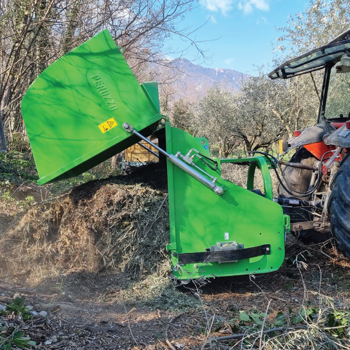 Peruzzo Canguro Super 1800 Italian-made flail collector mower, 68" working width