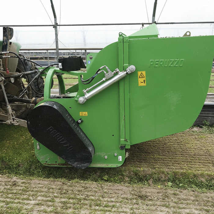 Peruzzo Canguro Super 1800 Italian-made flail collector mower, 68" working width