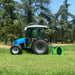 Peruzzo FOX-S1200 46" rear flail mower with hydraulic side-shift and 40 hammer blades