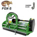 Peruzzo FOX-S1400 52" rear flail mower with hydraulic side-shift and 44 hammer blades
