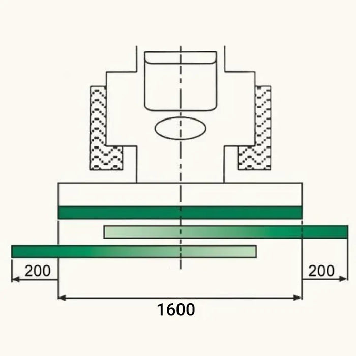 Peruzzo FOX-S1600 58" rear flail mower with hydraulic side-shift and 50 hammer blades