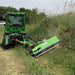 Peruzzo FOX CROSS 1200 Italian-made 48" ditch-bank flail mower with hydraulic offset