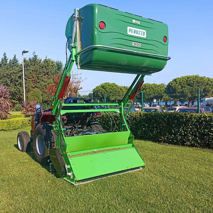 Peruzzo Koala Professional 1600 Italian-made 60" collector flail mower