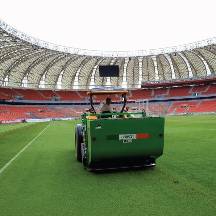 Peruzzo Panther Professional 1800 Italian-made flail collector mower, 70" working width