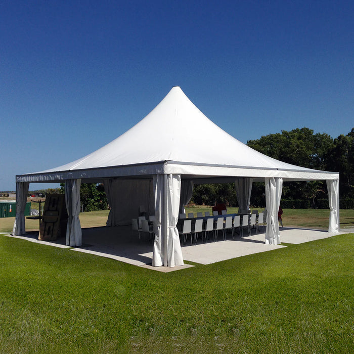 20' x 20' Marquee Tent Canopy, White