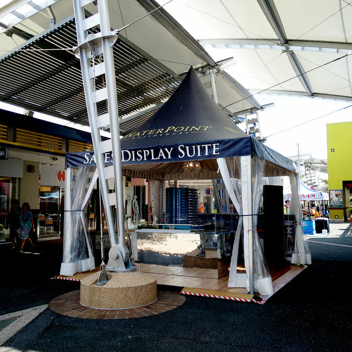 13' x 13' Custom Printed Marquee Tent Canopy - Four Sided Printing