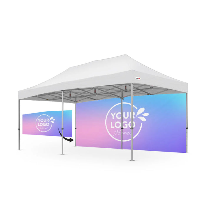 20' Custom Printed Pop-up Tent Canopy Wall (For 10' x 20' Tent Only)