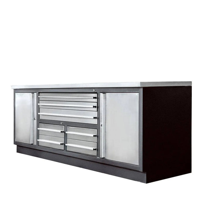 Pro Series 7' stainless steel workbench TMG-WB707S
