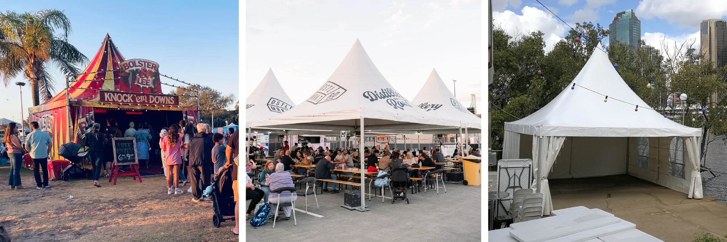 10' x 10' Marquee Tent Canopy, White-description-image